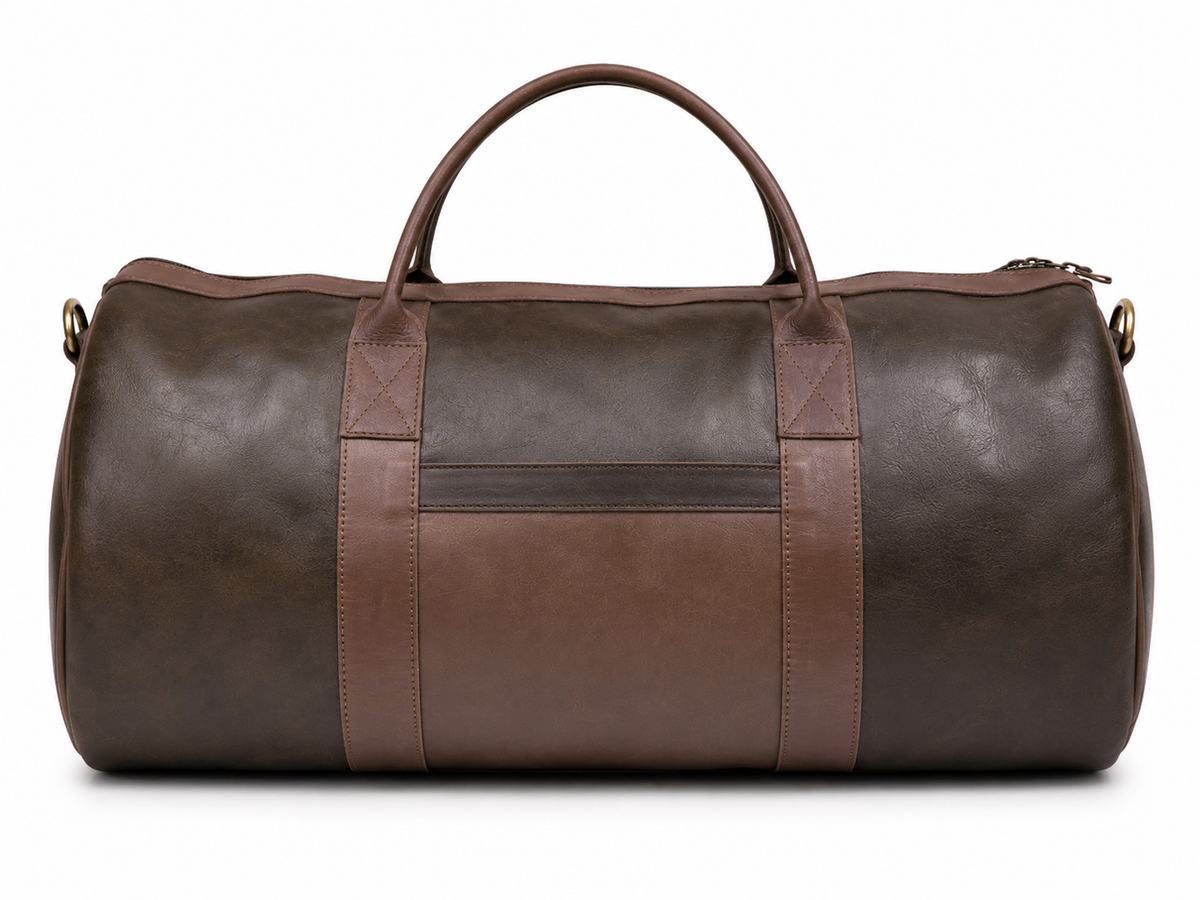 Pure Ethiopian Leather Travel Duffel Bag