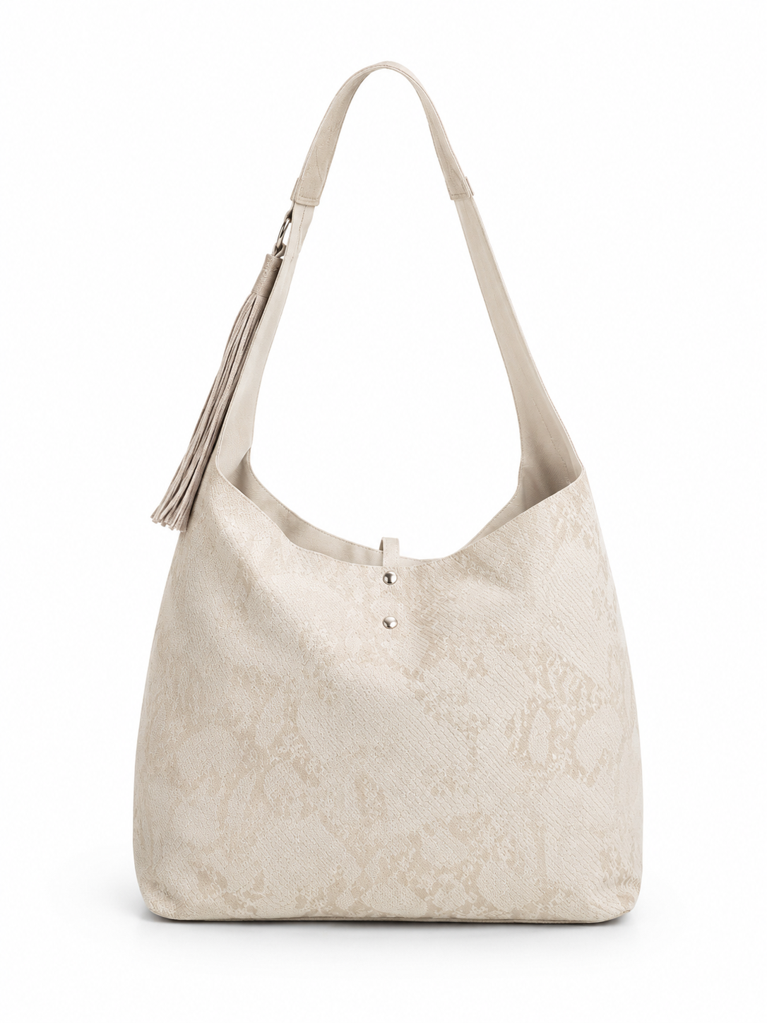 Ethiopian Leather Hobo Shoulder Bag