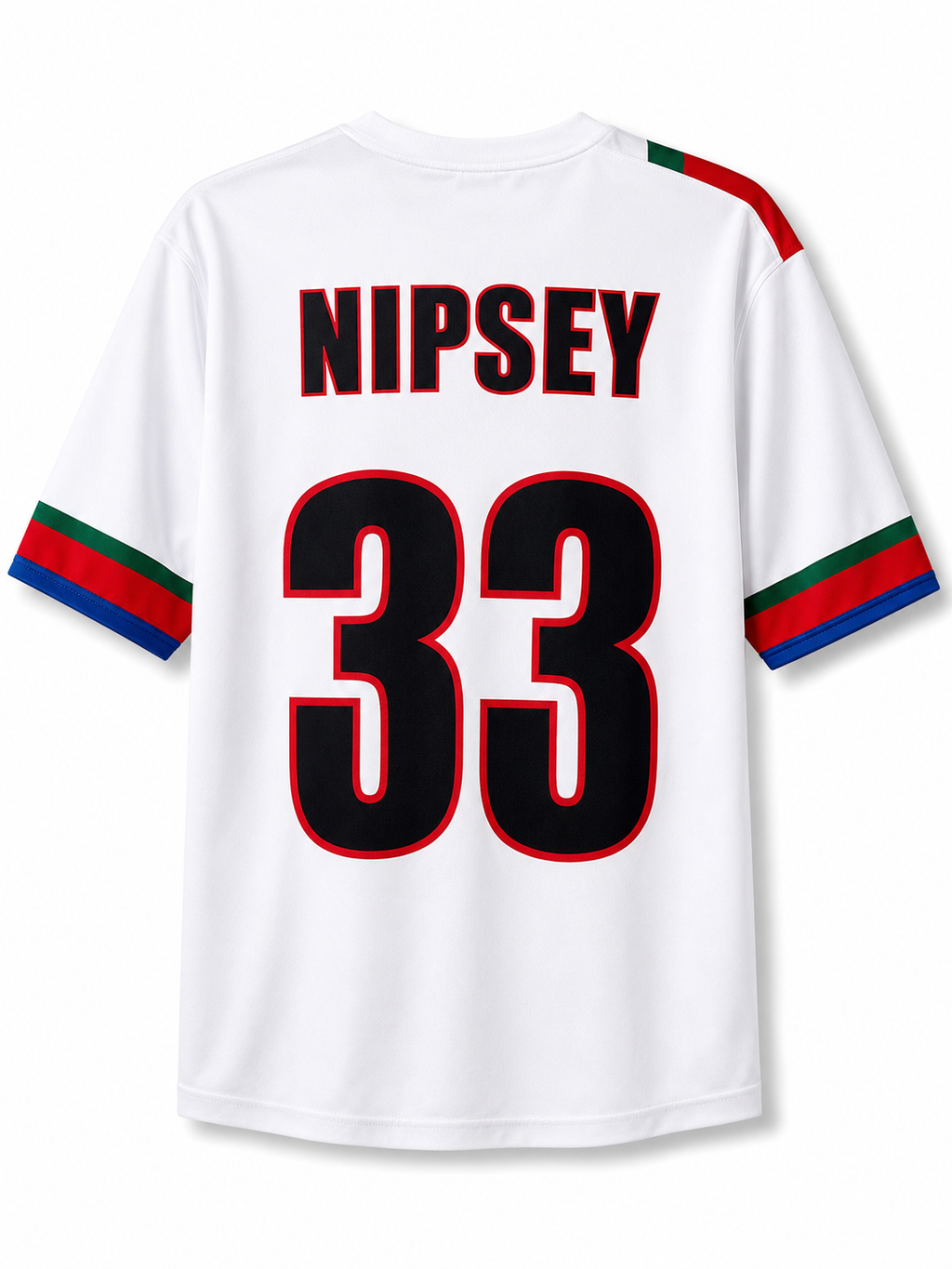 Eri-United “Nipsey 33” White Jersey