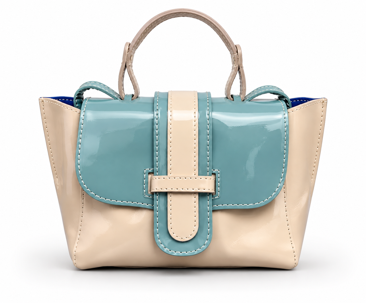 Ethiopian Leather Mini Satchel Bag
