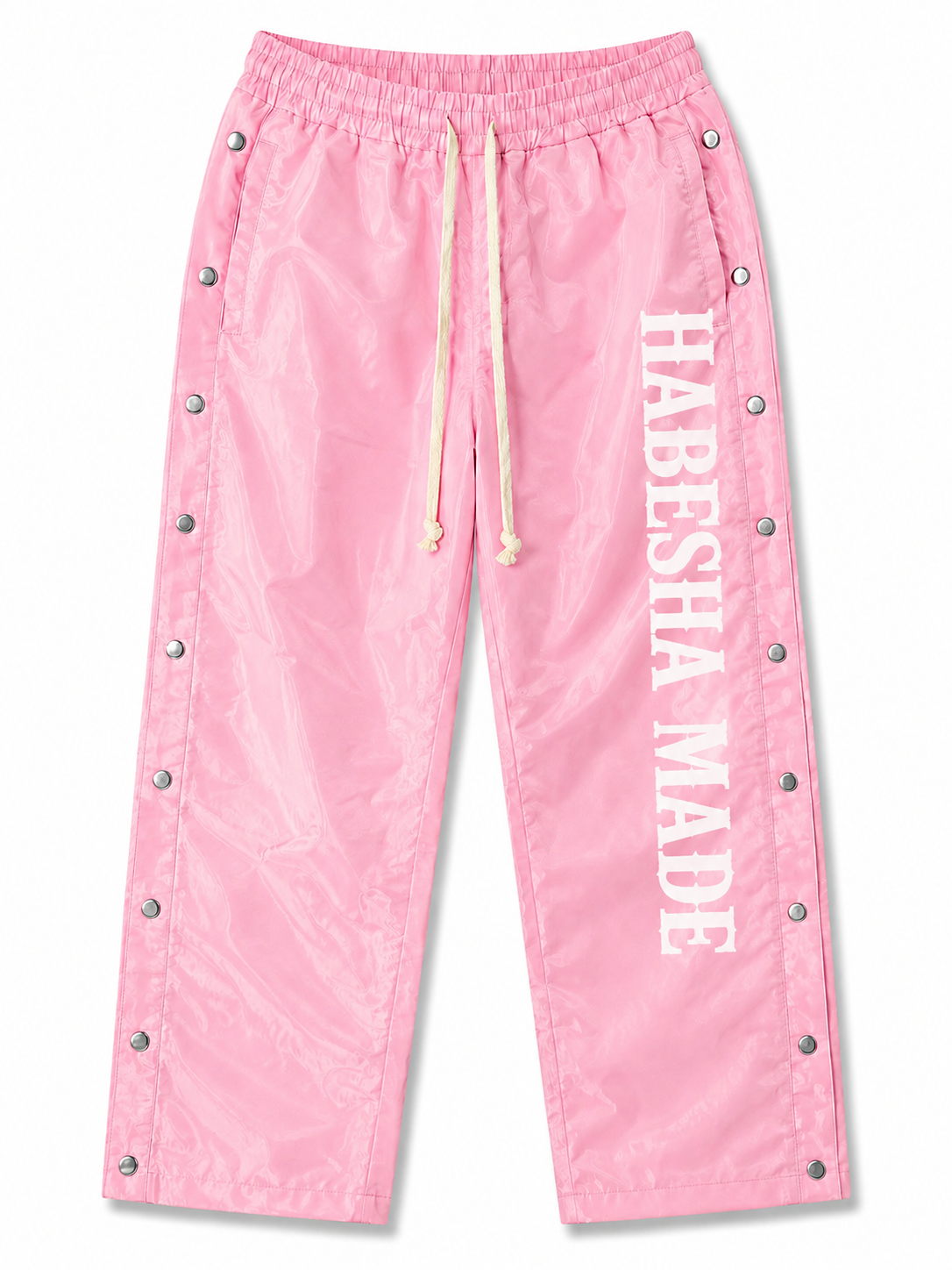 Habesha Made Snap-Button Track Pants