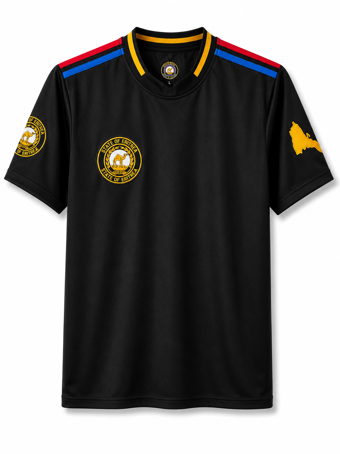 Eritrea State Emblem Black Jersey