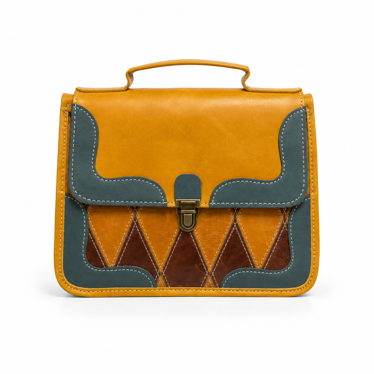 Ethiopian Leather Handcrafted Satchel
