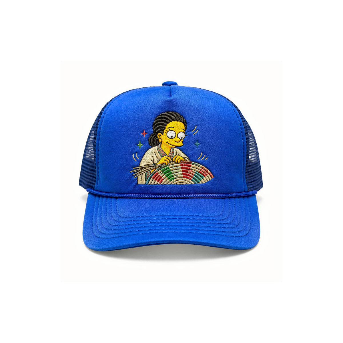 10Birr Simpsons Impression Baseball Cap Embroidered