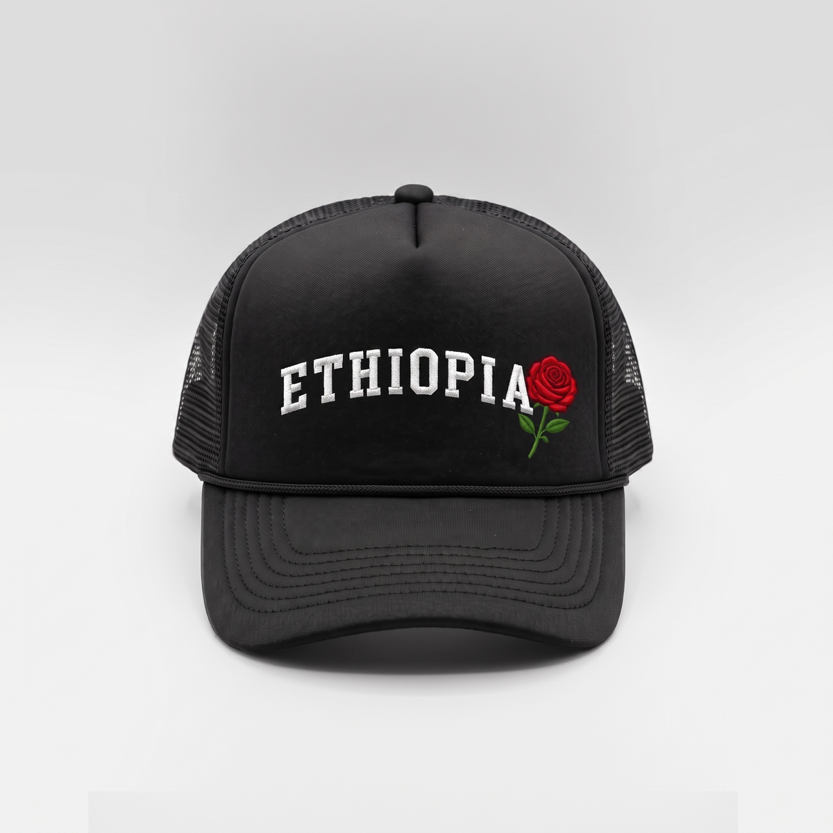 Ethiopia Rose Baseball Cap Embroidered