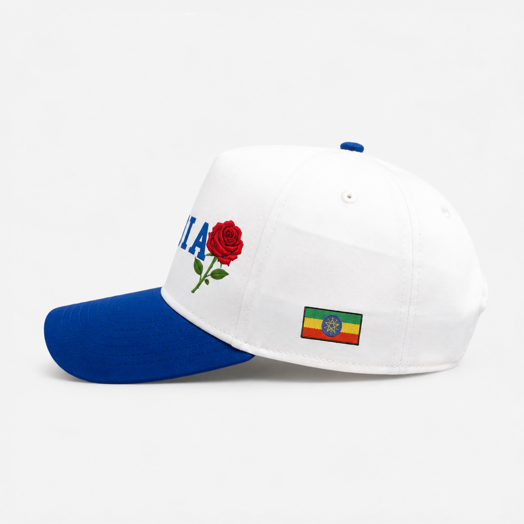 Ethiopia Rose Baseball Cap Embroidered