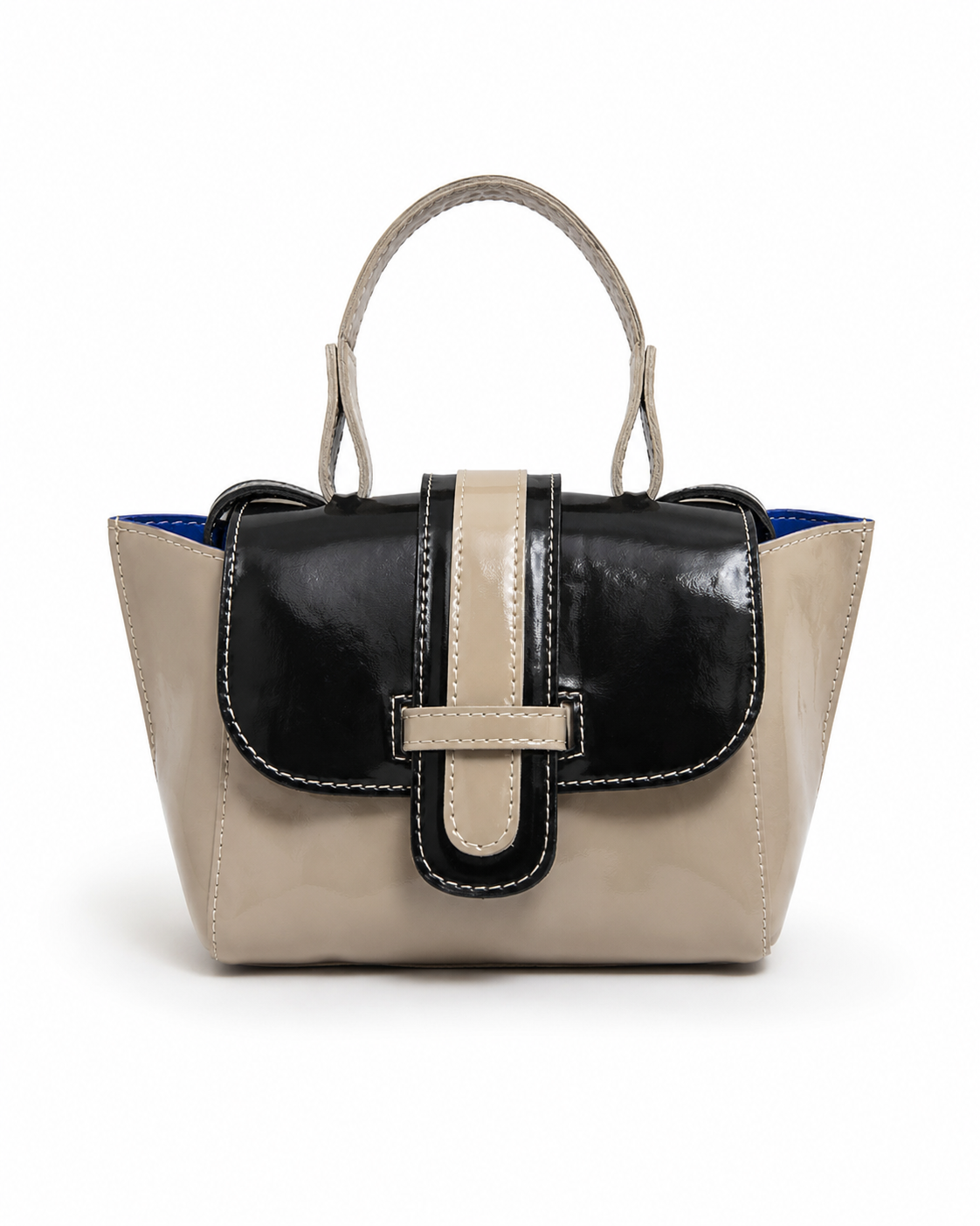 Ethiopian Leather Mini Satchel Bag