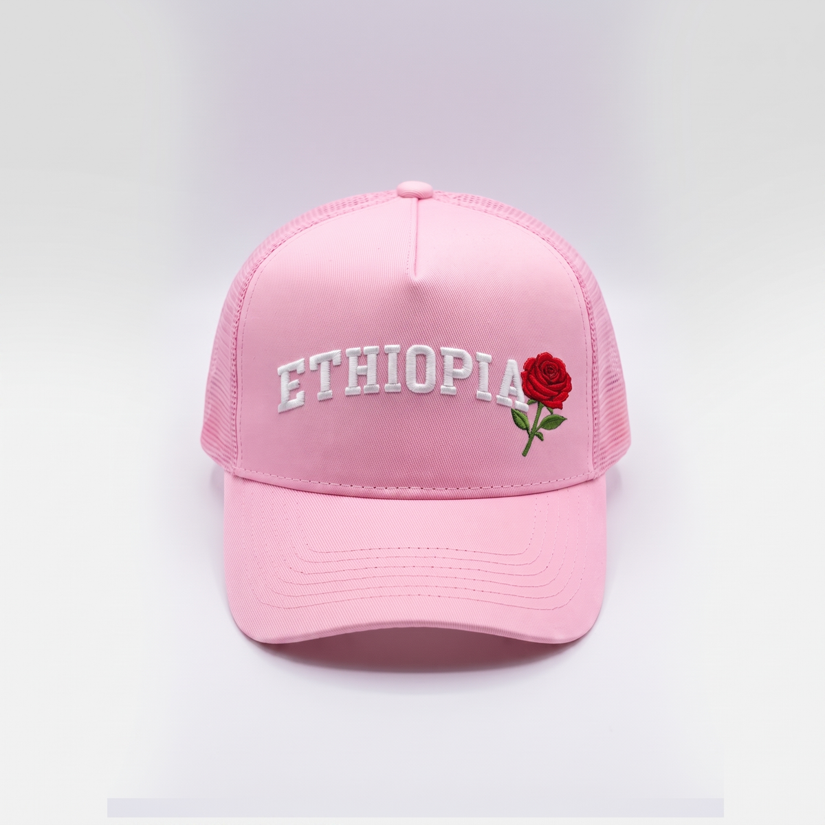 Ethiopia Rose Baseball Cap Embroidered