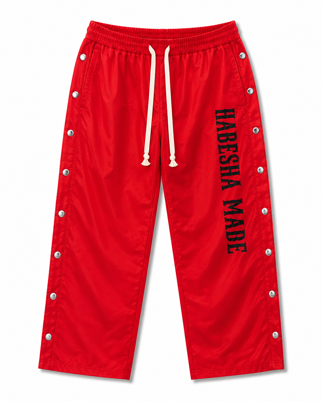 Habesha Made Snap-Button Track Pants
