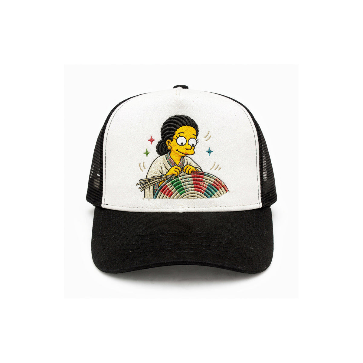 10Birr Simpsons Impression Baseball Cap Embroidered