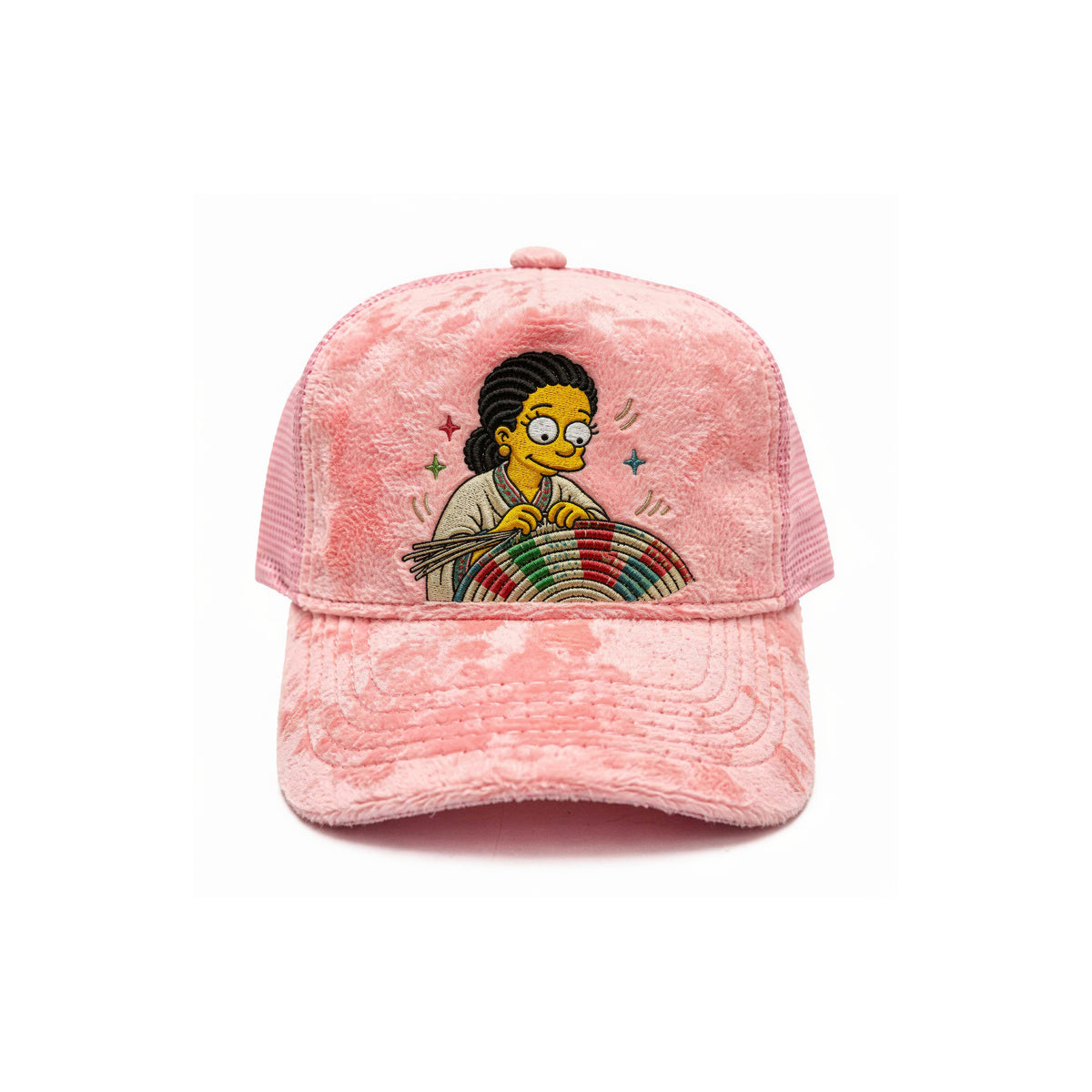 10Birr Simpsons Impression Baseball Cap Embroidered