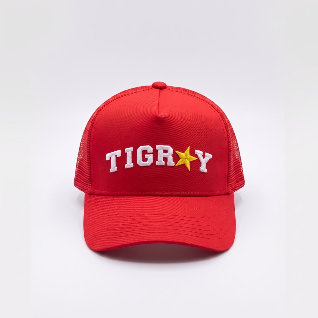 Tigray Baseball Cap Embroidered
